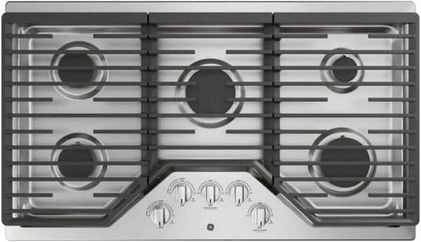 GE 36-Inch Built-in Gas Cooktop JGP5036SLSS