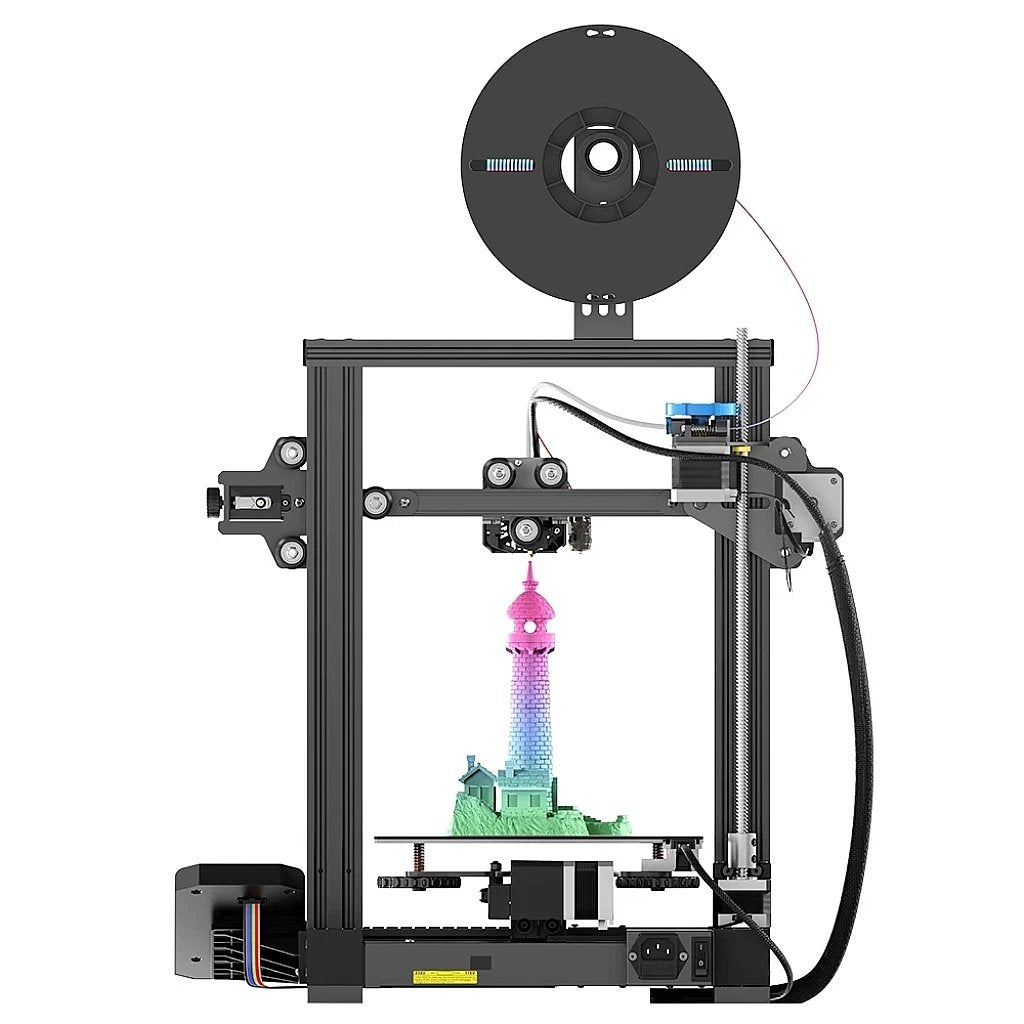 Creality 3D Printer Upgrade Ender 3 V2 Neo with Resume Printing +PLA 1kg