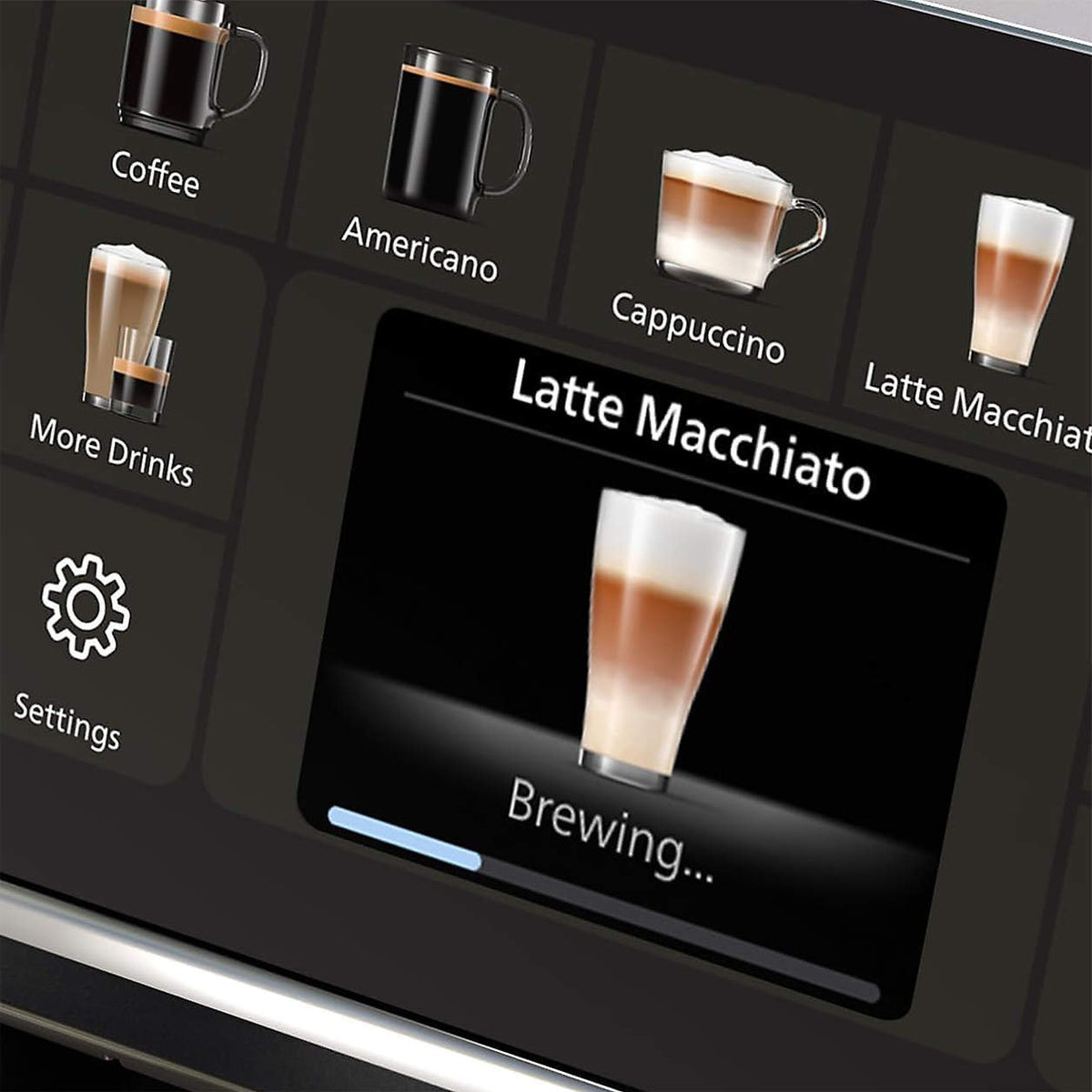 Philips 5500 Series Fully-Automatic Espresso Machine with LatteGo & Iced Coffee